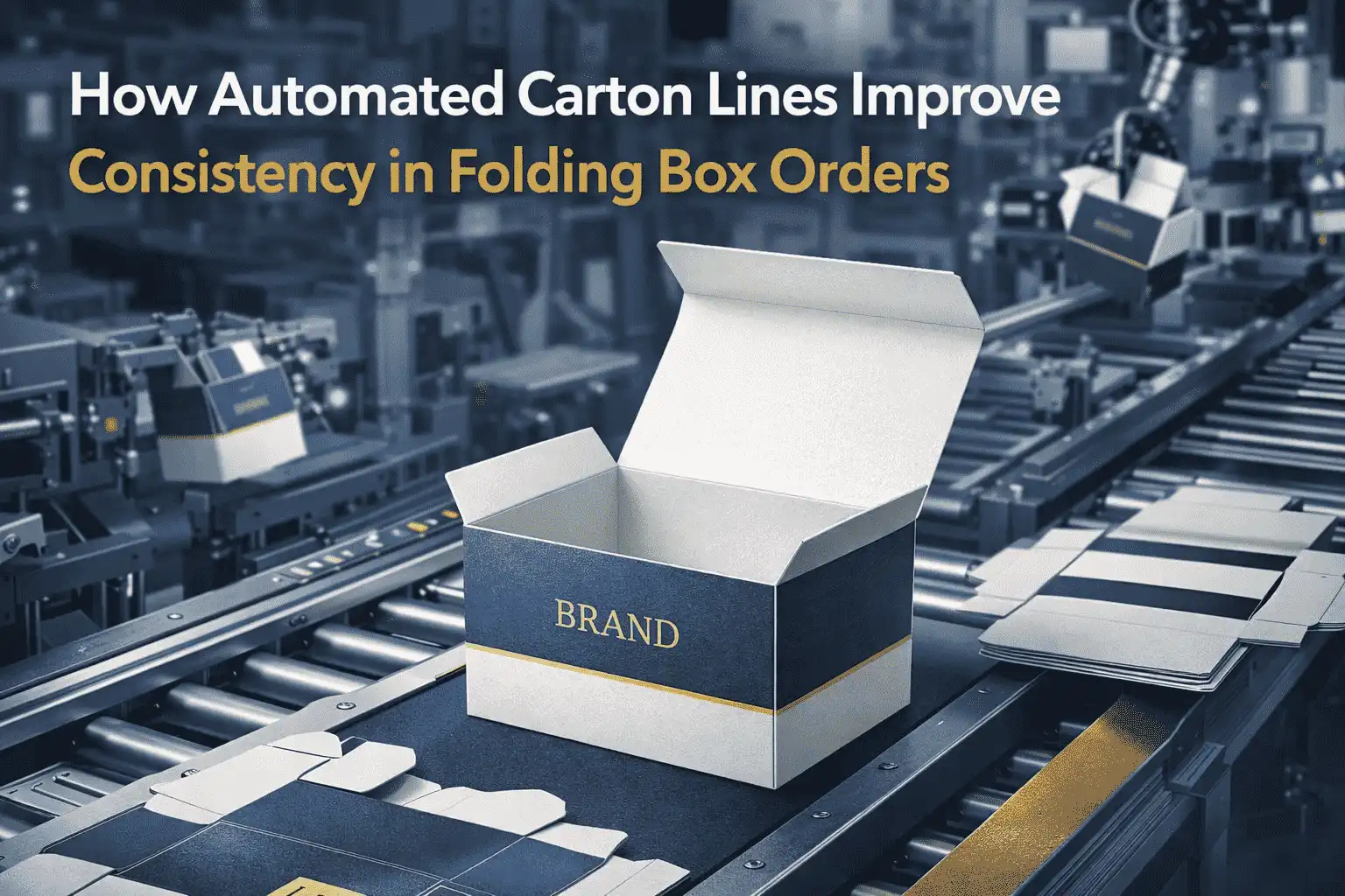 How Automated Carton Lines Improve Consistency in Folding Box Orders
